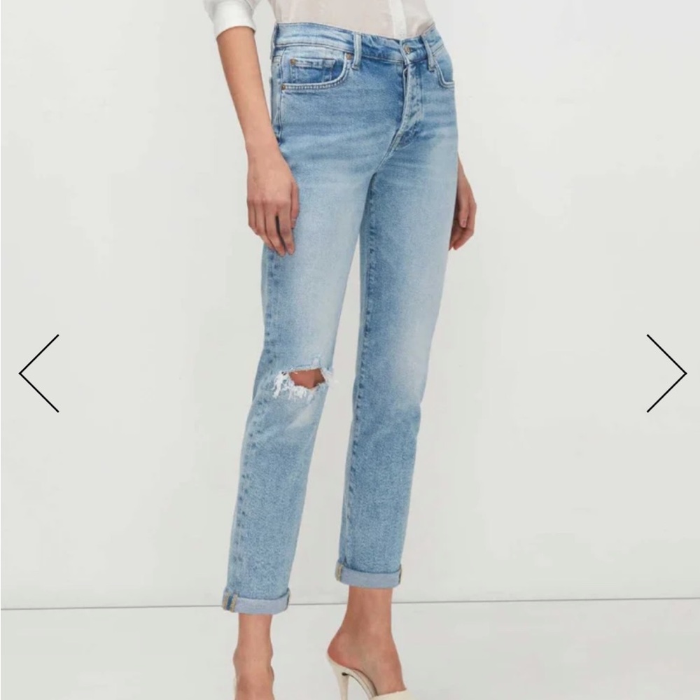 Vintage 7 jeans! Blue!